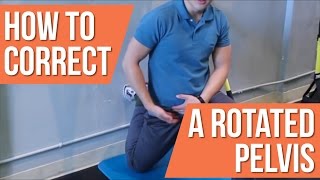 How to correct a rotated pelvis [upl. by Hgielrac199]