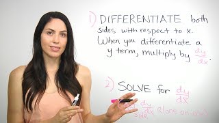 How to Do Implicit Differentiation NancyPi [upl. by Benji]