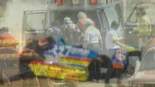 Nelson Piquet crash in the Indy 500 practice in 1992 [upl. by Lash790]