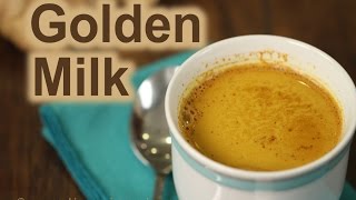 How To Make Golden Milk  Turmeric Benefits  Rockin Robin Cooks [upl. by Sylera]