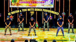 Ae Watan amp Teri Mitti Dance cover  Kesari  Akshay kumar amp Parineeti Chopra [upl. by Leonor803]