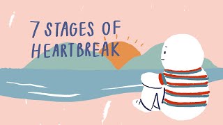 7 Stages After A Break Up [upl. by Kuska]