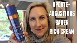 UPDATE Augustinus Bader Rich Cream Challenge [upl. by Oberheim559]