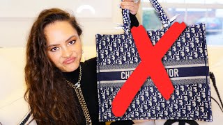 Why you SHOULDNT BUY the Dior Book Tote WATCH THIS BEFORE YOU BUY [upl. by Vocaay890]