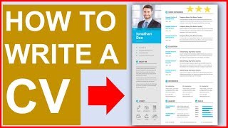 HOW TO WRITE A BRILLIANT CV CV Templates Included [upl. by Kim]