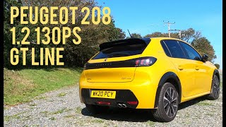 2020 Peugeot 208 12 130 EAT8 GT Line  Review and Drive [upl. by Etteluap]