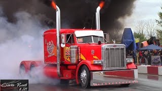 Great Lakes Big Rig Challenge 2019 Burnout Compilation [upl. by Crooks159]