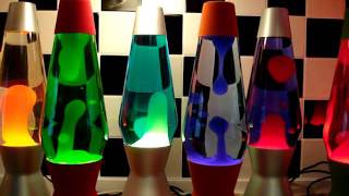 Mathmos  Lava Flows 17  9x Mathmos Astro Lava Lamps In Full Flow [upl. by Hsreh]