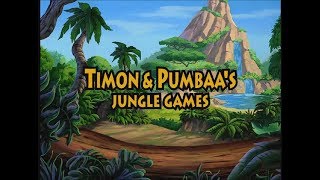 Timon amp Pumbaas Jungle Games Full GameplayWalkthrough Longplay [upl. by Fran]