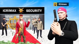 ICRIMAX SECURITY beschützt KÖNIG in GTA 5 RP [upl. by Imugem418]