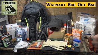 DIY Walmart Premium Bug Out Bag [upl. by Cross]