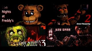 Como Jugar Five Nights At Freddys 123 y 4 Pantalla Completa [upl. by Arelus389]