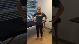 Transverse Abdominis TA set step 1 for back pain [upl. by Sarad463]