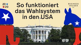 Electoral College Wahlmänner Das USWahlsystem erklärt  USWahl 2020 [upl. by Sandry]