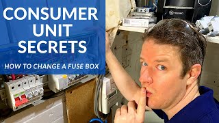 My Consumer Unit Secrets 🤫  How to install a Consumer UnitFuse Box [upl. by Cattier]