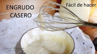 Cómo hacer engrudo casero Mi receta [upl. by Gish]