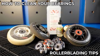 How to Clean Your Inline Skate Bearings  Rollerblading Tips [upl. by Adnwahsat]