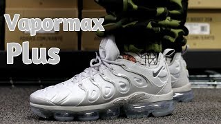 NIKE AIR VAPORMAX PLUS REVIEW ON FEET [upl. by Ahsennod908]