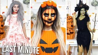 DIY LAST MINUTE HALLOWEEN COSTUME IDEAS AD [upl. by Aneehsit]