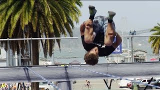 Top Slacklining Tricks from Red Bull Baylines [upl. by Eisse765]