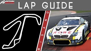 Misano World Circuit Lap Guide  Assetto Corsa Competizione [upl. by Eveleen]