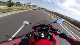 2018 Honda CBR650F Review  MC Commute [upl. by Ailegna817]