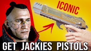 GET JACKIES GUN in Cyberpunk 2077  Iconic Pistol Weapon Location [upl. by Jurkoic]