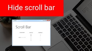 Hide Scrollbar With Scroll Enabled Using CSS 🚫 How to remove scrollbar in website ✅ Simple [upl. by Tegan]