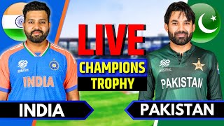 India vs Pakistan  Champions Trophy 2025  Live Cricket Match Today  IND vs PAK Match Last 29 Ovs [upl. by Rudolph]