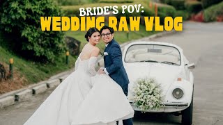 RAW WEDDING VLOG  Jen Barangan [upl. by Nicholas]