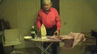 How to iron a shirt STRICTLY MEN ONLY [upl. by Ocsinarf]