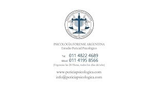 Psicologia Forense Argentina [upl. by Oiramej]