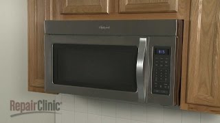 Whirlpool Microwave Disassembly – Microwave Repair Help [upl. by Ydoow808]