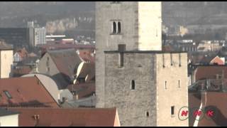 Old town of Regensburg with Stadtamhof UNESCONHK [upl. by Leisam]