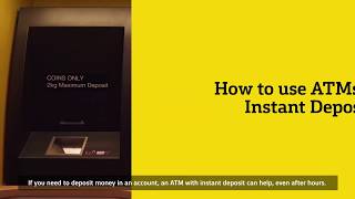 Ways to deposit money at our ATMs [upl. by Goer269]