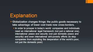 Globalization and the state [upl. by Fitts]