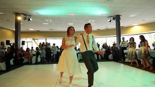 OUR FIRST DANCE Lindy Hop [upl. by Samtsirhc]