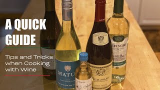 Wines to cook with [upl. by Ahselef779]