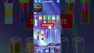 Water Sort Puzzle Level 406 Level 407 [upl. by Nillok]