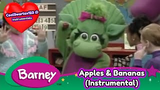 Barney Apples And Bananas Instrumental [upl. by Pattin]