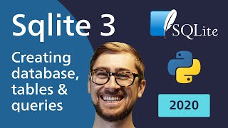 Sqlite 3 Python Tutorial in 5 minutes  Creating Database Tables and Querying 2020 [upl. by Waverley]