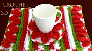 CROCHET TUTORIAL👉 Guantes sin dedos o Mitones a Crochet Paso a paso👏 [upl. by Merlin988]