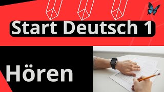 Start Deutsch 1  Goethe Zertifikat A1 Hören [upl. by Elrahc692]