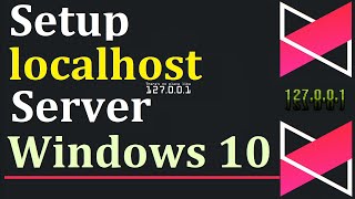 How to Setup localhost Server in Windows 10 Create Local Host Server IIS Server Windows 10 [upl. by Ayatnahs]