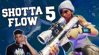 Fortnite Montage  quotSHOTTA FLOW 5quot NLE Choppa [upl. by Hong]