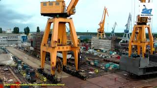 Inside shipyard  The process of building the ship [upl. by Sisile790]