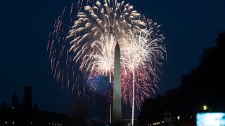 Fourth of July fireworks from the Nation’s Capitol [upl. by Naols]