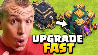 Secrets to Upgrade Faster in Clash of Clans [upl. by Beitnes]