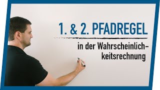 1 amp 2 Pfadregel in der Wahrscheinlichkeitsrechnung  Mathe by Daniel Jung [upl. by Nylzor]