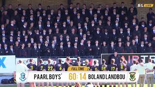 Schools Rugby  Paarl Boys High vs Boland Landbou [upl. by Ennis]